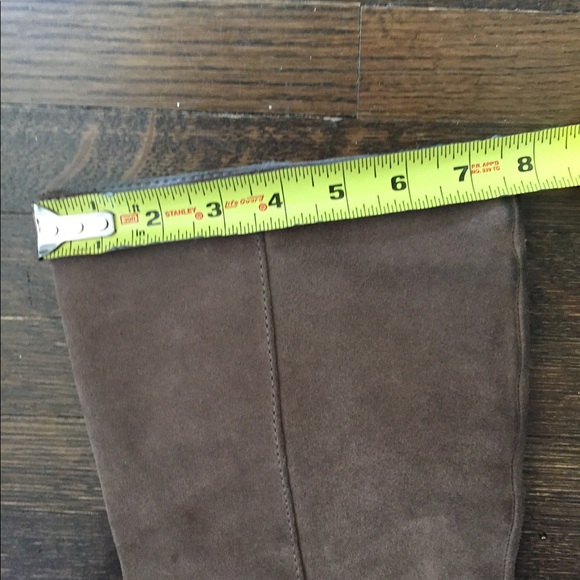 Calvn Klein Tall Suede boots - Picture 3 of 4